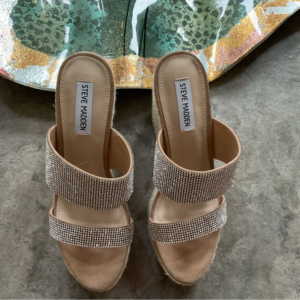 Steve Madden Platform Sandals 8.5